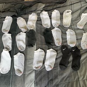 Hanes and Nike Socks